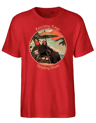 Catching Rays - sensenmann, holidays, urlaub, summer, rper - Fairtrade T-Shirt
