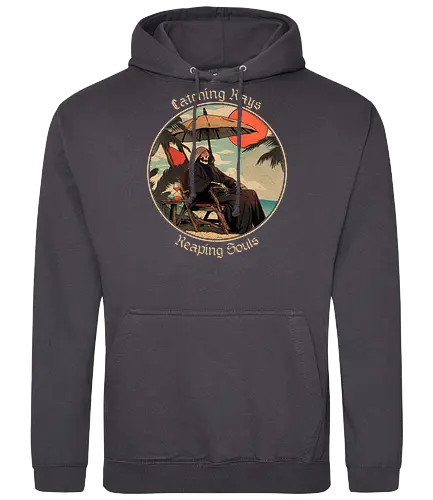 Catching Rays - sensenmann, holidays, urlaub, summer, rper - Standard Hoodie