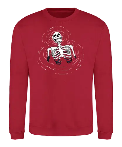 Timeless Descent - skelett, skeleton - Sweatshirt