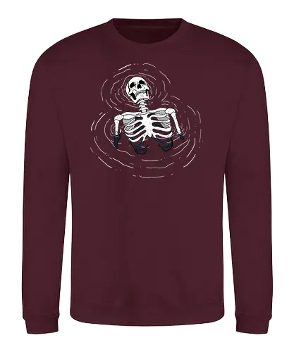 Timeless Descent - skelett, skeleton - Sweatshirt
