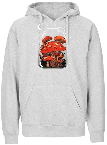 Vase of life - mushroom, pilz - Fairtrade Hoodie