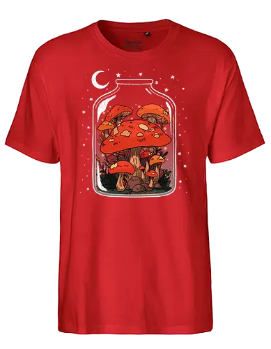 Vase of life - mushroom, pilz - Fairtrade T-Shirt