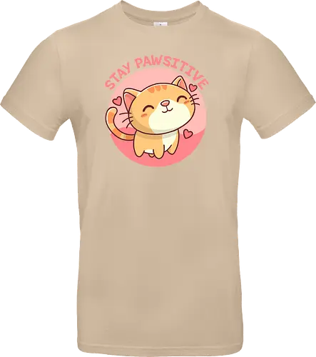 Stay pawsitive cat