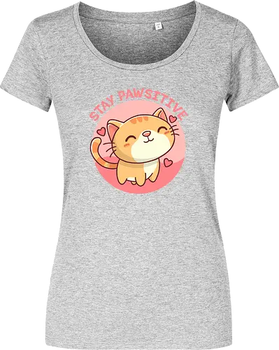 Stay pawsitive cat