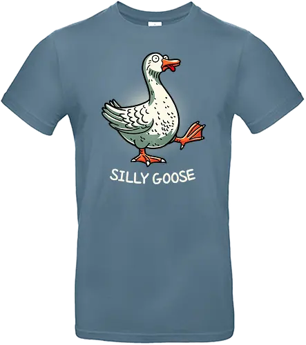 Silly goose - silly, goose, gans - Standard T-Shirt