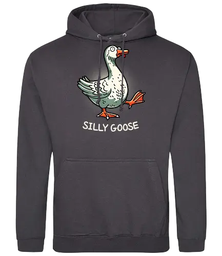 Silly goose - silly, goose, gans - Standard Hoodie