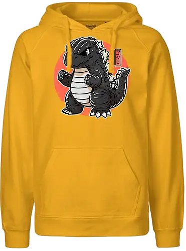 Little Kaiju - kaiju, monster, japan - Fairtrade Hoodie