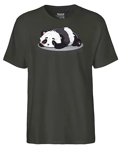 Pawfessional napper - nap, schlafen, chill, panda - Fairtrade T-Shirt