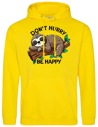 Don't hurry be happy sloth
