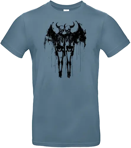 Eternal love - forever, love, eternal, skeleton - Standard T-Shirt
