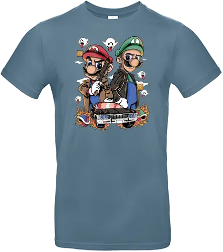 family business - gaming, mario, winchester, mashup - Standard T-Shirt