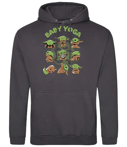 Baby Yoga - space opera, alien, bounty hunter - Standard Hoodie