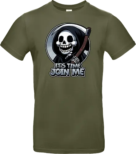 It's time join me