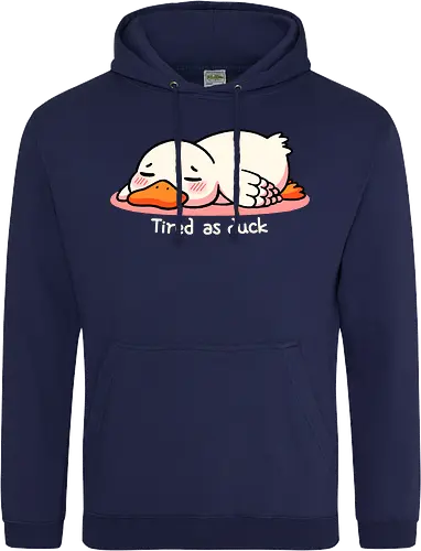 Tired as duck
