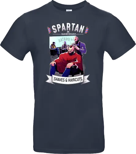 barber shop - spartaner, god, war, kratos - Standard T-Shirt