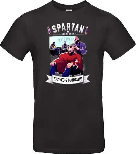 barber shop - spartaner, god, war, kratos - Standard T-Shirt