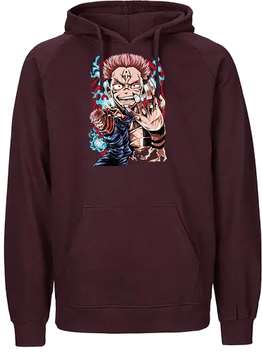 Inner Demon - jjk, jujutsu, demon, anime, manga - Fairtrade Hoodie