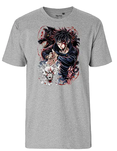 Demon Wolves - jjk, jujutsu, anime, manga - Fairtrade T-Shirt