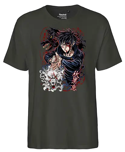 Demon Wolves - jjk, jujutsu, anime, manga - Fairtrade T-Shirt