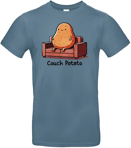 Couch Potato - couch, Potato, kartoffel, faul - Standard T-Shirt