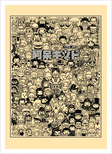 Doodle Art OP Characters