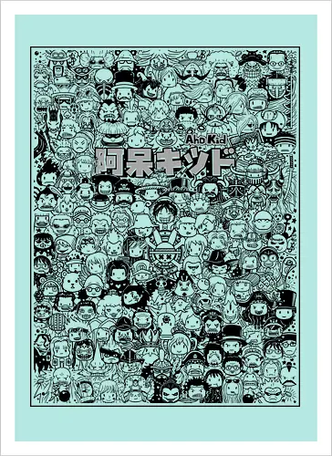 Doodle Art OP Characters