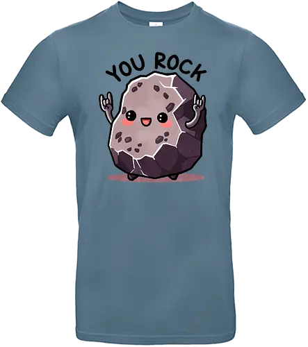 You rock - rock, Stein, metal, Wordplay - Standard T-Shirt