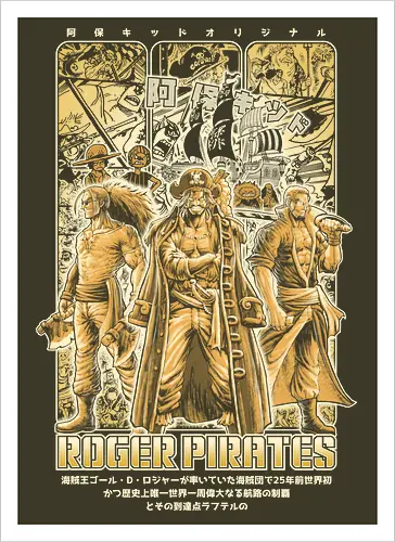 Roger Pirates All Crew