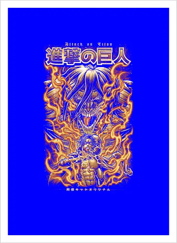 Titan Anime Metal Artwork