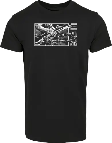 Santoryu - piece, pirate, Zoro, samurai - Hausmarke Shirt
