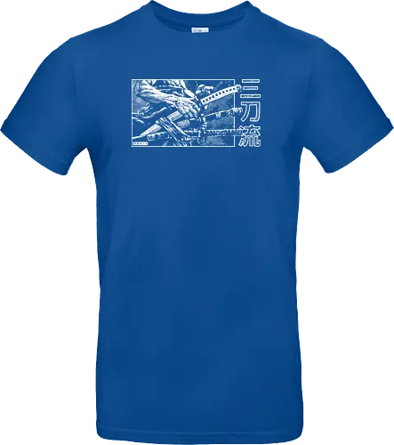 Santoryu - piece, pirate, Zoro, samurai - Standard T-Shirt