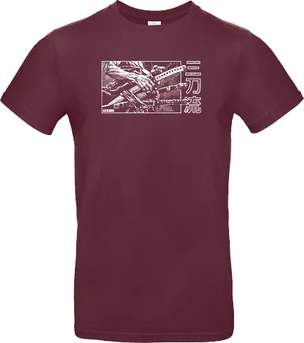Santoryu - piece, pirate, Zoro, samurai - Standard T-Shirt