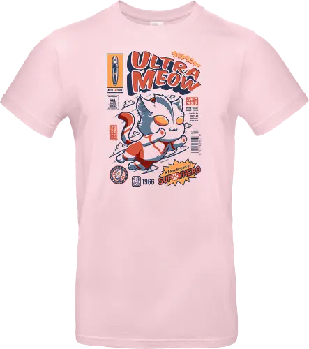 Ultrameow - ultraman, cat, katze, hero, comic - Standard T-Shirt