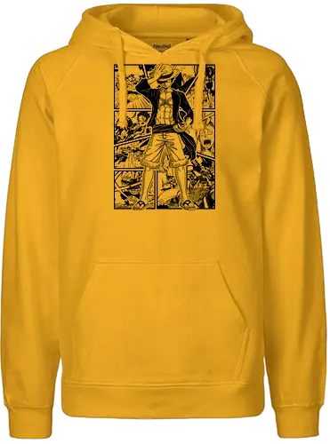 Best Shonen Manga - pirate, piece, anime, manga, shōnen - Fairtrade Hoodie