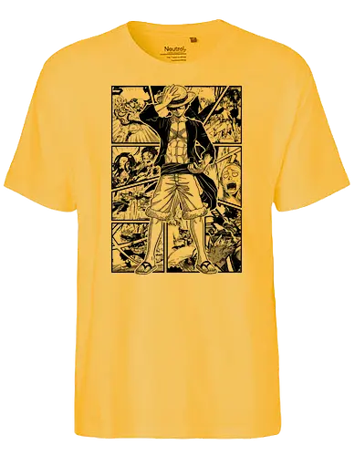 Best Shonen Manga - pirate, piece, anime, manga, shōnen - Fairtrade T-Shirt