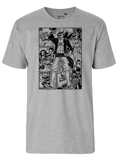 Best Shonen Manga - pirate, piece, anime, manga, shōnen - Fairtrade T-Shirt