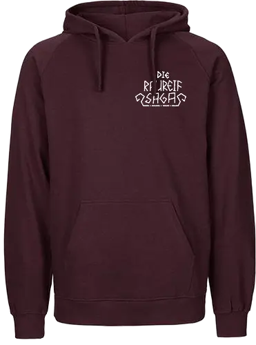 Die Raureif Saga - Schriftzug - die raureif saga, hörspiel, fantasy - Fairtrade Hoodie