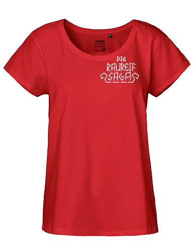 Die Raureif Saga - Schriftzug - die raureif saga, hörspiel, fantasy - Fairtrade Girl Shirt