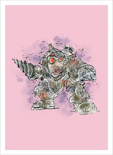 Watercolor Big Daddy