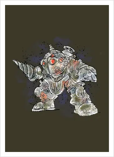 Watercolor Big Daddy