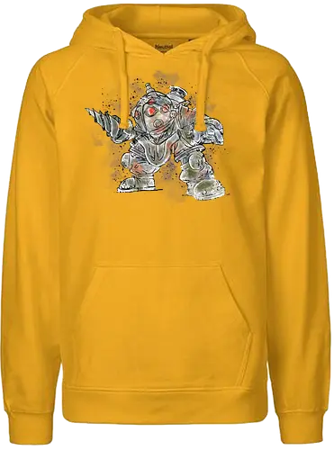 Watercolor Big Daddy - gaming, game, pc, Gaming, Gaming 2 - Fairtrade Hoodie
