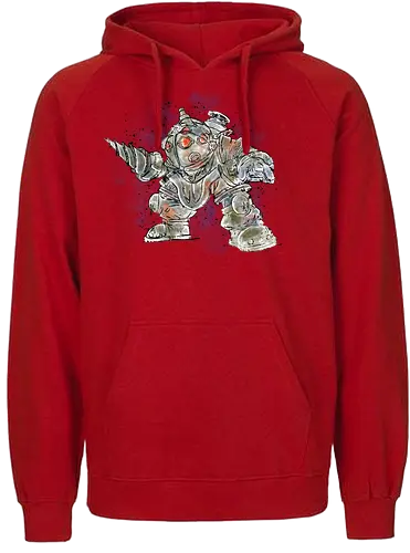 Watercolor Big Daddy - gaming, game, pc, Gaming, Gaming 2 - Fairtrade Hoodie