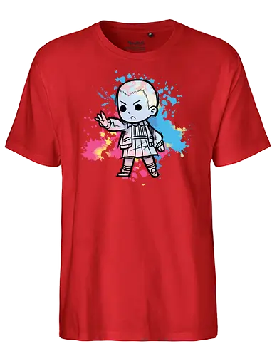Watercolor Eleven - stranger, eleven - Fairtrade T-Shirt