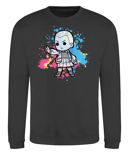 Watercolor Eleven - stranger, eleven - Sweatshirt