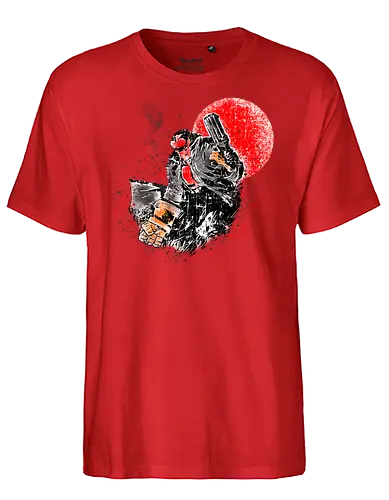 Watercolor Comic - hell, boy, comic - Fairtrade T-Shirt