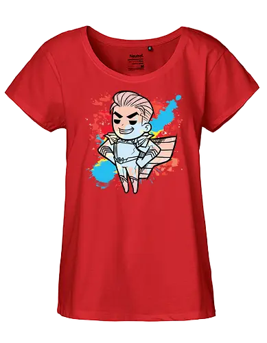 Watercolor Homelander - comic, superhero, villain, the boys - Fairtrade Girl Shirt