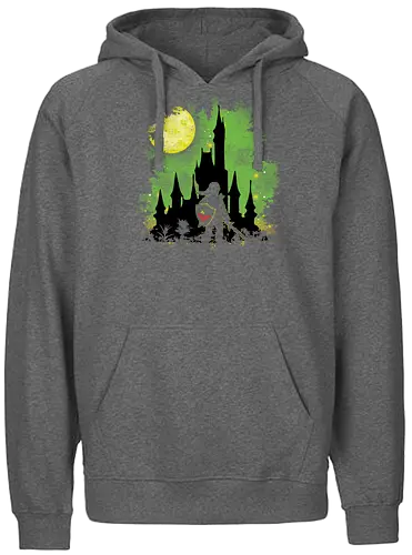 Watercolor  Warrior - gaming, classic gaming, warrior, Hero of Time - Fairtrade Hoodie