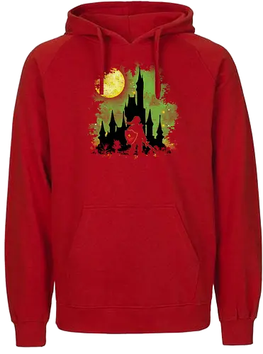 Watercolor  Warrior - gaming, classic gaming, warrior, Hero of Time - Fairtrade Hoodie