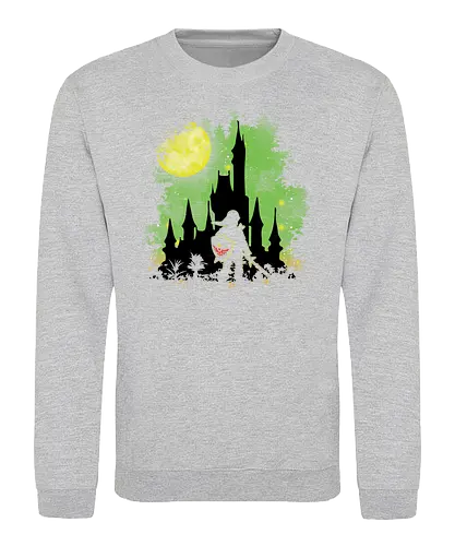 Watercolor  Warrior - gaming, classic gaming, warrior, Hero of Time - Sweatshirt