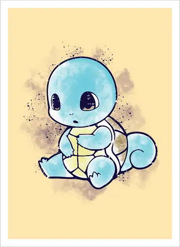 Watercolor Turtle